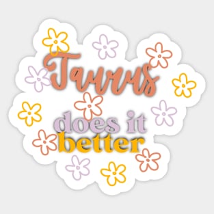 Taurus Sticker